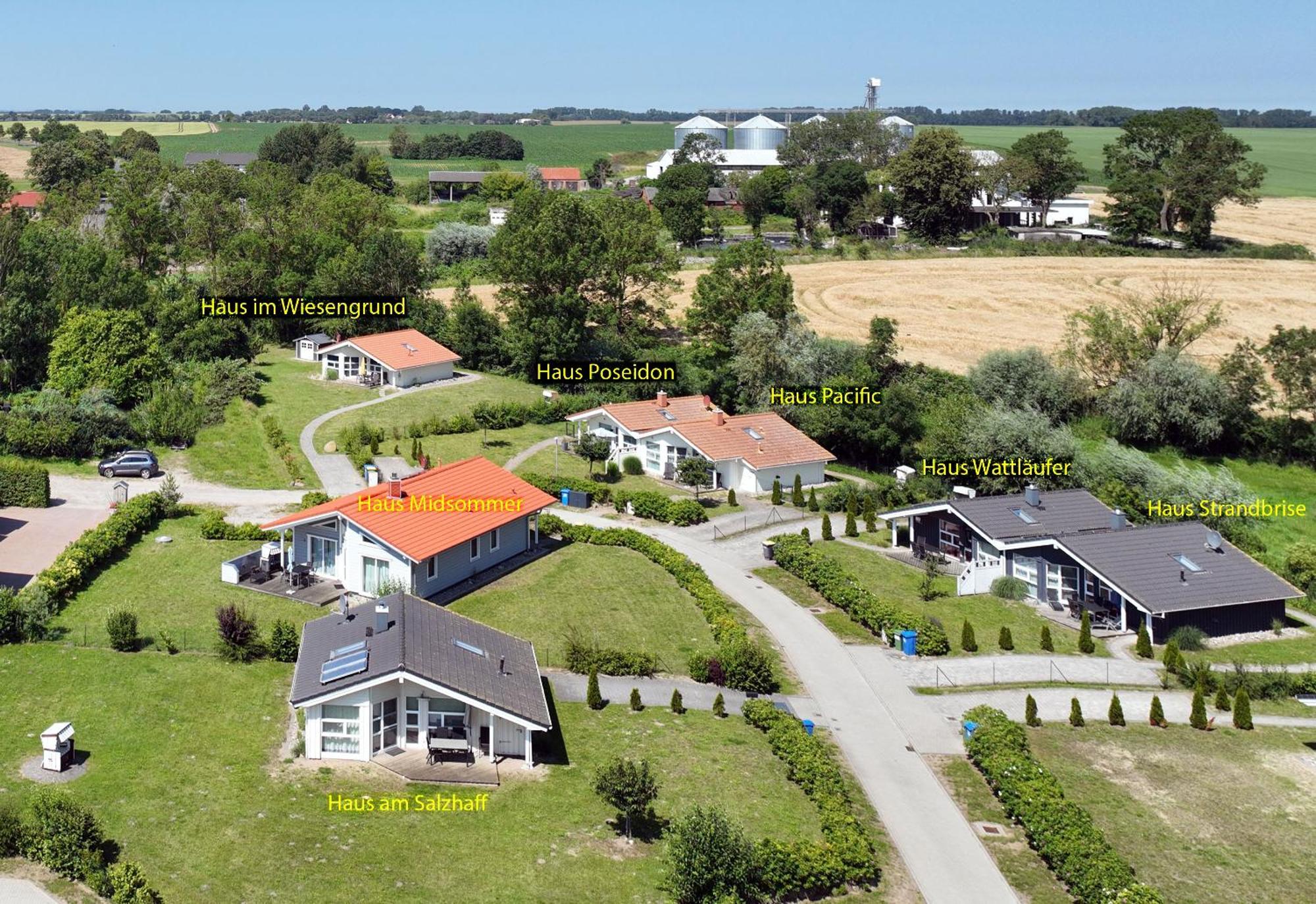 Daenische Ferienhaeuser Am Salzhaff Haus Kaept'N Nemo Insel Poel Esterno foto